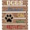Janlynn&#xAE; Pallet-Ables Dogs Leave Pawprints Plastic Canvas Kit